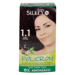 Tintura Permanente en Kit Silkey Policrom sin Amoníaco 1,1
