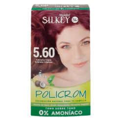 Tintura Permanente en Kit Silkey Policrom sin Amoníaco 5,6 X 1 U