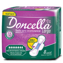 Toallas Femeninas Doncella Larga X 8 U