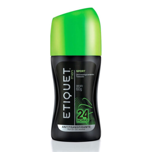 Antitranspirante Rollon Etiquet Men Sports X 60 Gr