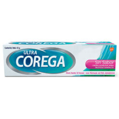 Crema Adhesiva Corega Ultra Sin Sabor X 40 Gr