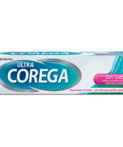 Crema Adhesiva Corega Ultra Sin Sabor X 40 Gr