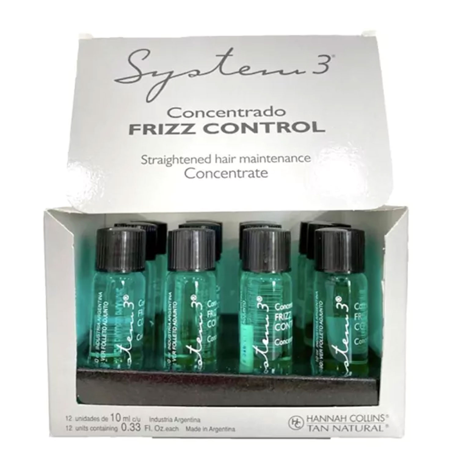 Concentrado Ampolla System 3 Frizz Control X 12 U - Imagen 2