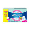 Toallitas Femeninas Always Comfort Fina Suave X 16 U
