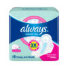 Toallitas Femeninas Always Comfort Fina Suave X 8 U