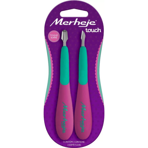 Conjunto de Espátulas para Cutículas Merheje Touch Suave X 2 U - Imagen 3