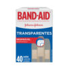 Apósitos Band-aid Transparente X 40 U