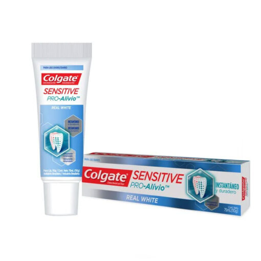 Crema Dental Colgate Sensitive Real White X 110 Gr - Imagen 3