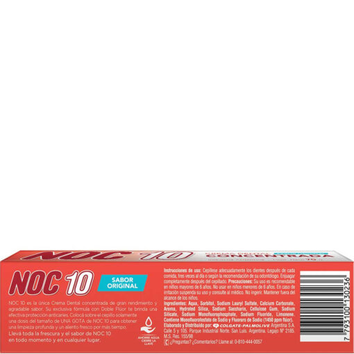 Crema Dental Noc 10 Concentrada X 70 Gr - Imagen 2