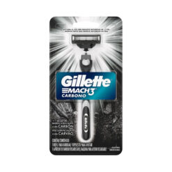Máquina de Afeitar Gillette Mach3 Carbono