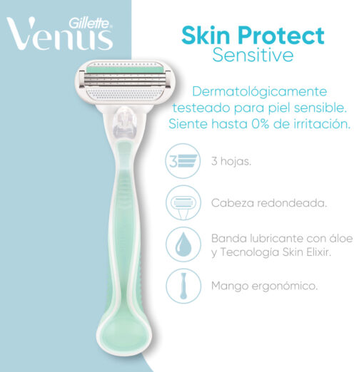 Máquina para afeitar Gillette Venus Sensitive - Imagen 3