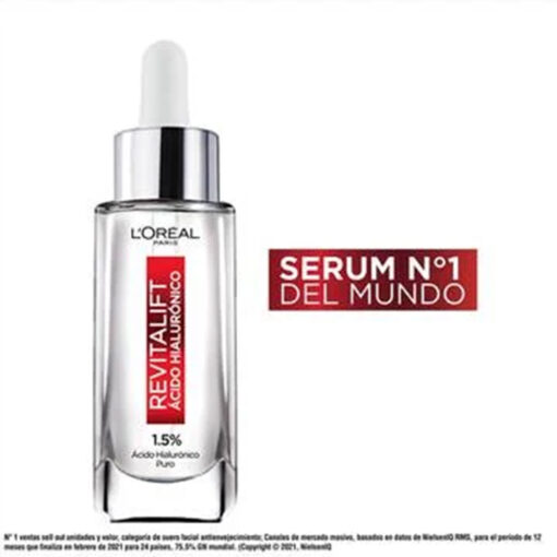 Serum facial Loreal Paris Revitalif Acido Hialuronico X 30 Ml