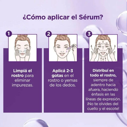 Serum facial Loreal Paris Revitalif Acido Hialuronico X 30 Ml - Imagen 5