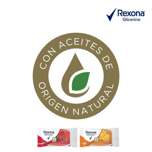 Jabón Rexona Glicerina Frutos Rojos X 90 Gr - Imagen 4