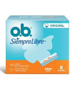 Tampones OB Siempre Libre Super X 8 U