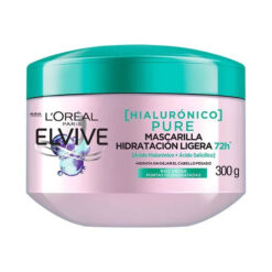 Crema de Tratamiento Loreal Elvive Hialuronico Pure X 300 Gr