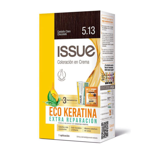 Tintura Permanente en Kit Issue Eco Keratina Extra Reparación 5,13