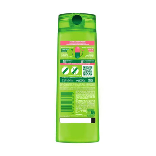 Shampoo Garnier Fructis Hydra Liss X 350 Ml - Imagen 2