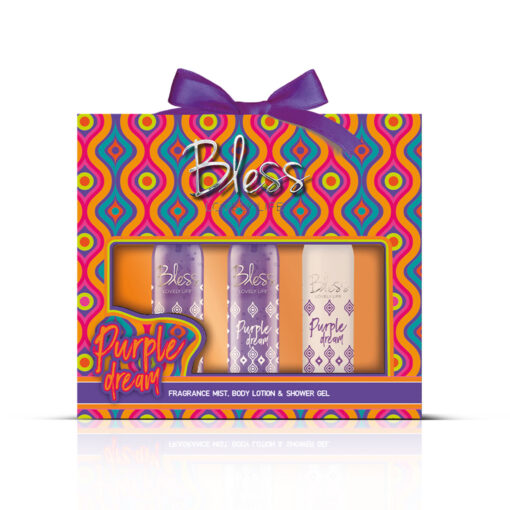 Body Splash Gel de Ducha Crema Corporal Bless  Purple Dream X 1 U
