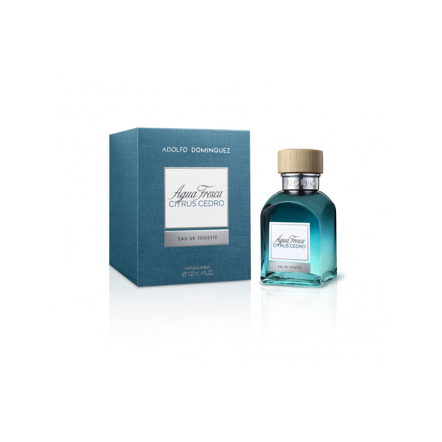 Perfume Adolfo Dominguez Agua Fresca Citrus Cedro X 120 Ml - Imagen 2