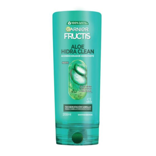 Acondicionador Garnier Fructis Aloe Hidra Clean X 200 Ml