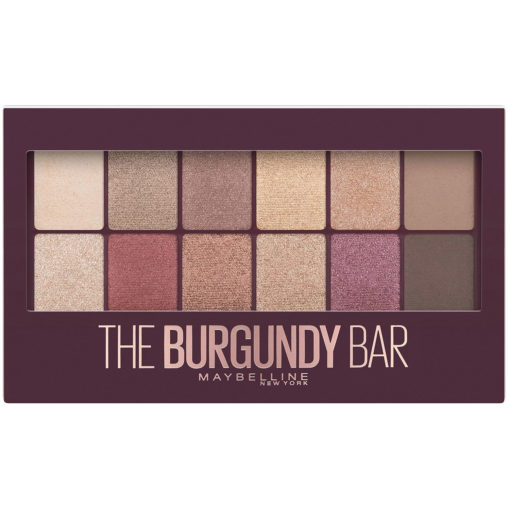 Paleta de Sombras Maybelline The Burgundy Bar