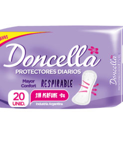 Protectores Diarios Doncella Pocket X 20 U