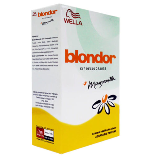 Kit Decolorante Wella Blondor Manzanilla - Imagen 2