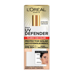 Alternative view of Protector Solar Facial L'Oreal París UV Defender Tono Claro FPS 50+ X 40 Gr