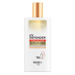 Protector Solar Facial L'Oreal París UV Defender Tono Medio FPS 50+ X 40 Gr