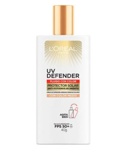 Protector Solar Facial L'Oreal París UV Defender Tono Medio FPS 50+ X 40 Gr