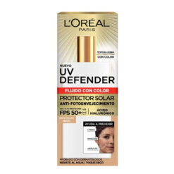 Alternative view of Protector Solar Facial L'Oreal París UV Defender Tono Medio FPS 50+ X 40 Gr