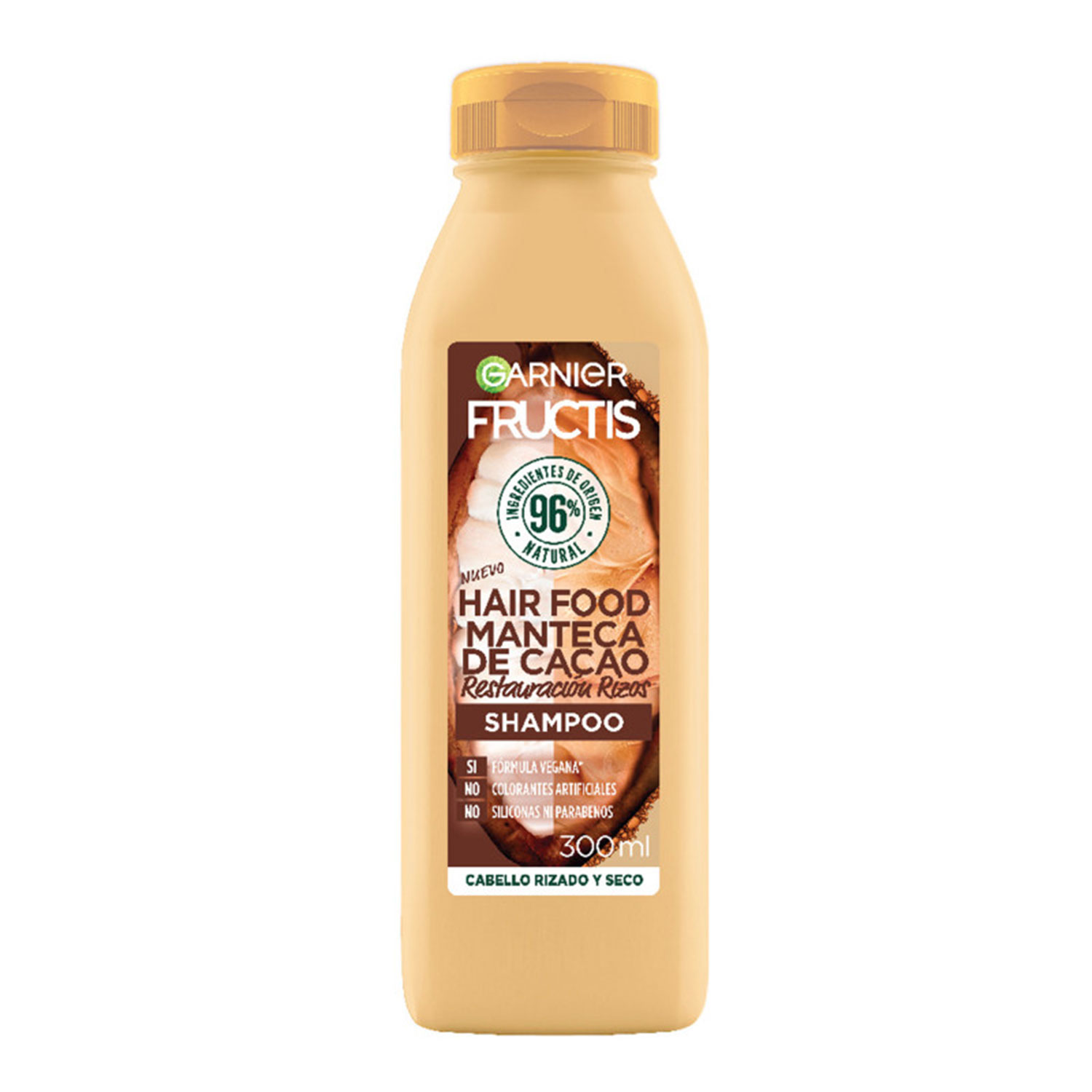 Shampoo Fructis Hair Food Manteca de Cacao X 300 Ml