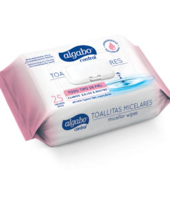 Toallitas Desmaquillantes Algabo Micelar Wipes X 25 U