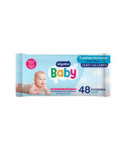 Toallitas Húmedas Algabo Oleo Calcáreo X 48 U