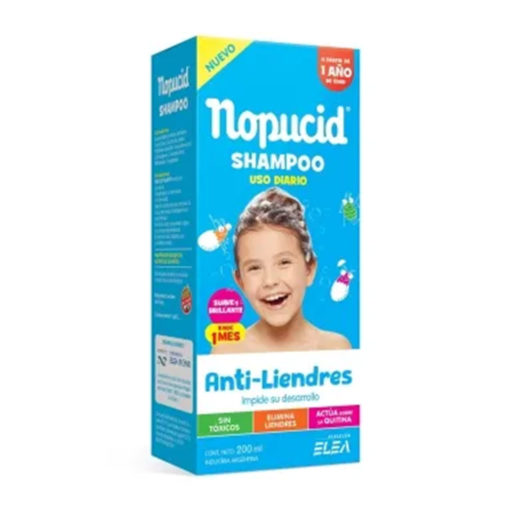 Spray Repelente Nopucid Elimina Piojos y Liendres X 200 Ml