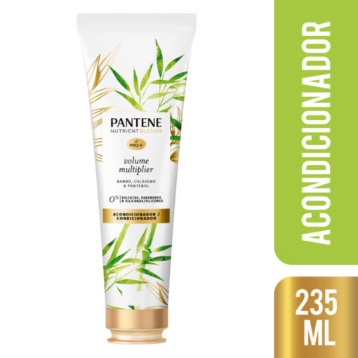 Acondicionador Pantene Nutrient Blends Volume Multiplier X 235 Ml - Imagen 2