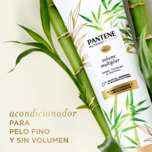 Acondicionador Pantene Nutrient Blends Volume Multiplier X 235 Ml - Imagen 3