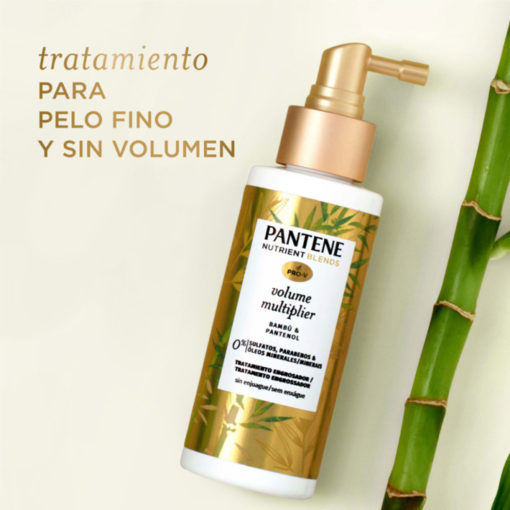 Tratamiento Capilar Pantene Nutrient Blends Volume Multiplier X 110 Ml - Imagen 2