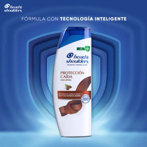 Shampoo Head & Shoulders Protección Caida X 180 Ml - Imagen 2
