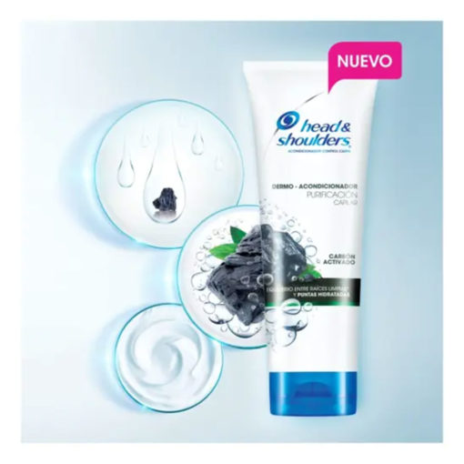 Dermo Acondicionador Head & Shoulders Purificación Capilar X 300 Ml - Imagen 4