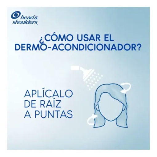Dermo Acondicionador Head & Shoulders Purificación Capilar X 300 Ml - Imagen 5