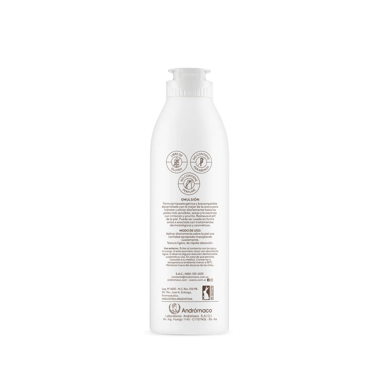 Emulsión Corporal Aveno X 250 Ml - Imagen 2