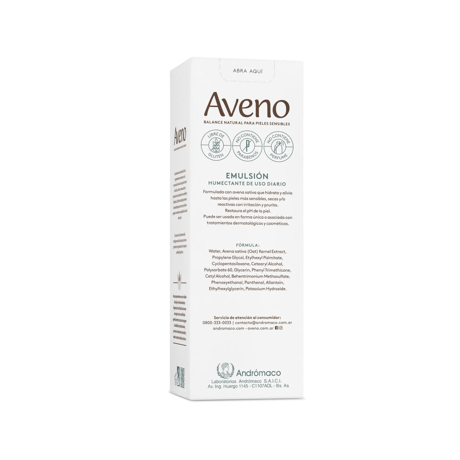 Emulsión Corporal Aveno X 250 Ml - Imagen 4