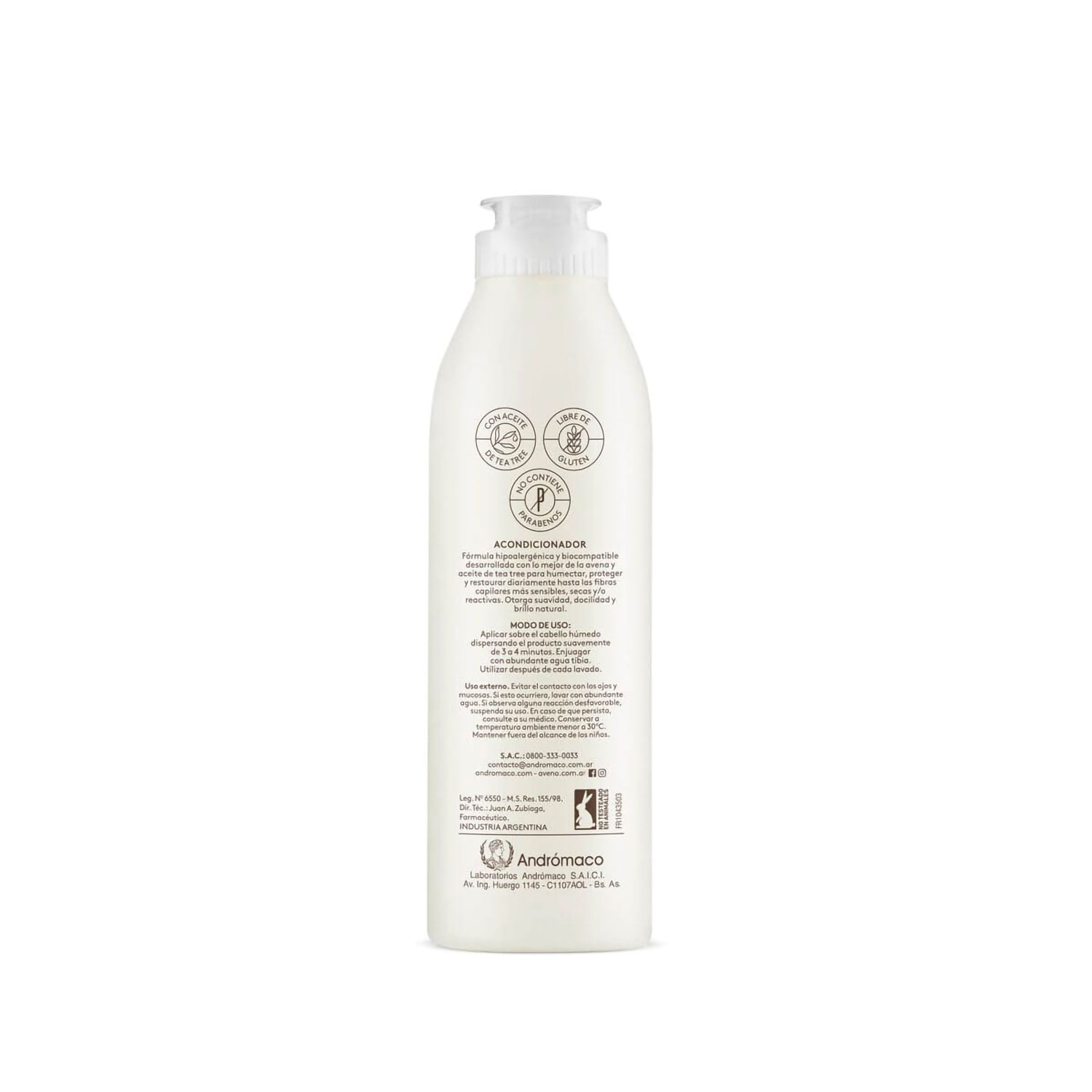 Acondicionador Aveno X 250 Ml - Imagen 2