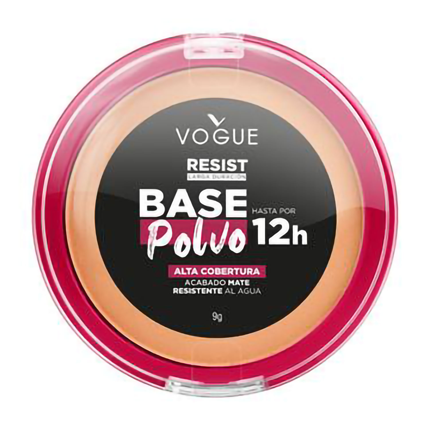 Polvo Compacto Vogue Resist Bronce X 9 Gr
