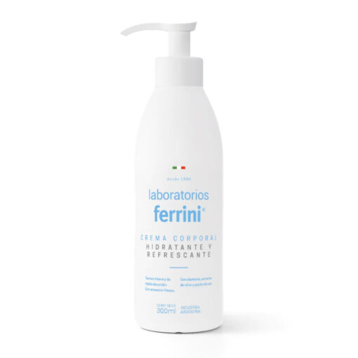 Crema Corporal Ferrini Hidrante y Refrescante X 300 Ml