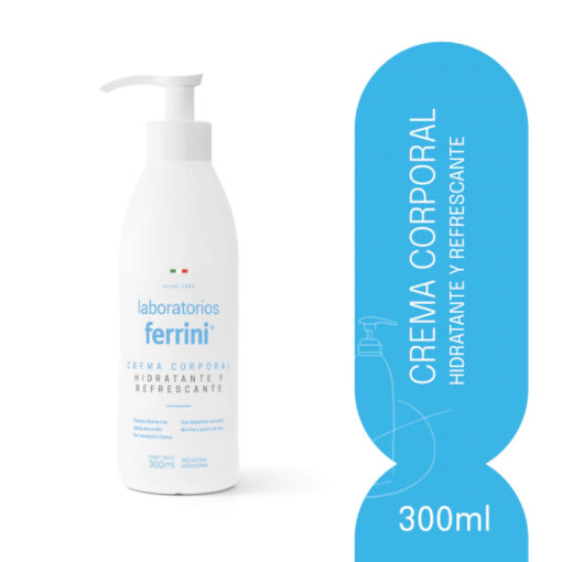 Crema Corporal Ferrini Hidrante y Refrescante X 300 Ml - Imagen 2