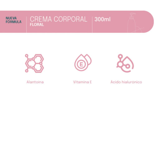 Crema Corporal Ferrini Floral X 300 Ml - Imagen 4