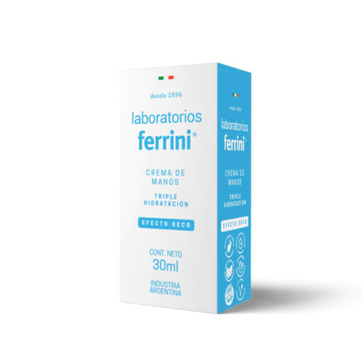 Crema de Manos Ferrini Efecto Seco X 30 Ml - Imagen 3
